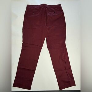 Express Men's Chinos in Burgundy #132